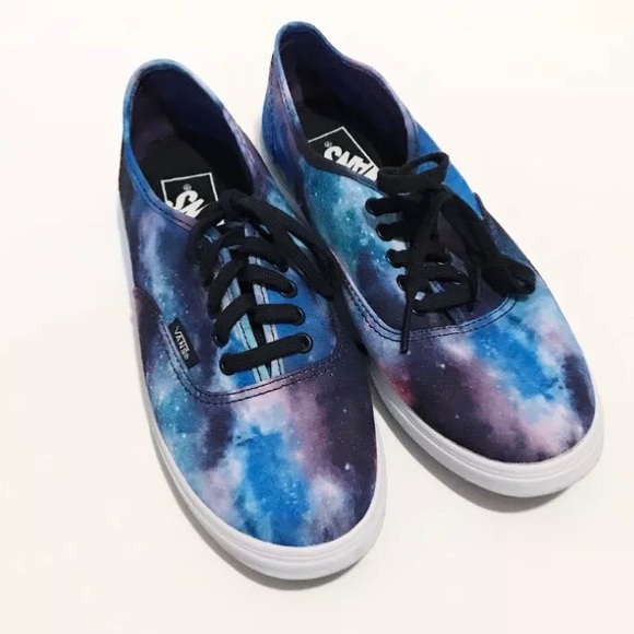 galaxy slip on vans